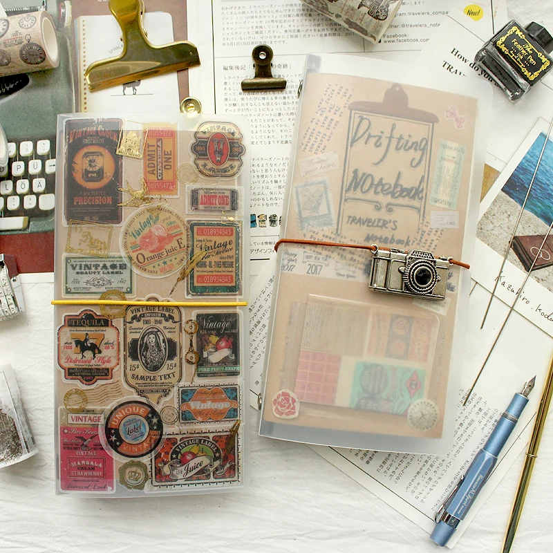 Travelers Notebook Journal Ins - Vintage Collectible Books review and price