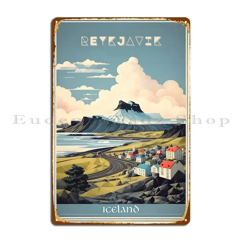 Reykjavik S Vintage Beauty A R - Vintage Collectible Posters review and price