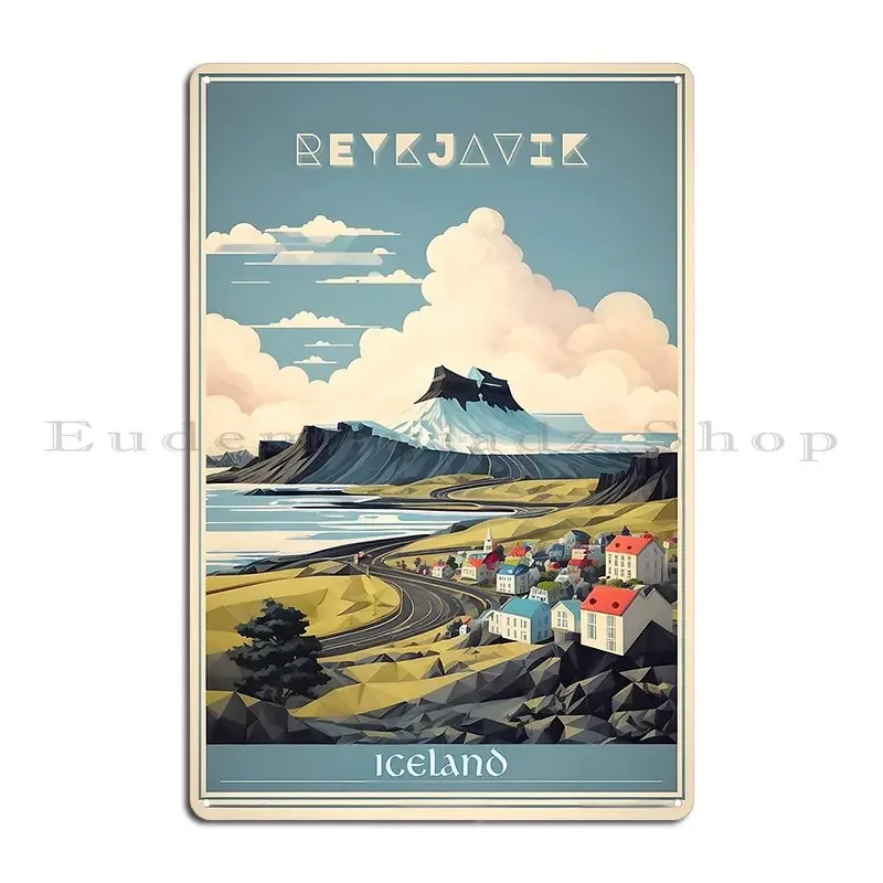 Reykjavik S Vintage Beauty A R - Vintage Collectible Posters review and price