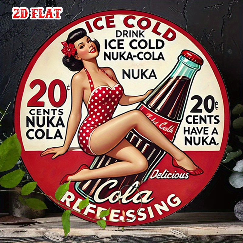 2D Flat, 1pc Retro Pin-Up 7.87 - Vintage Collectible Plates review and price