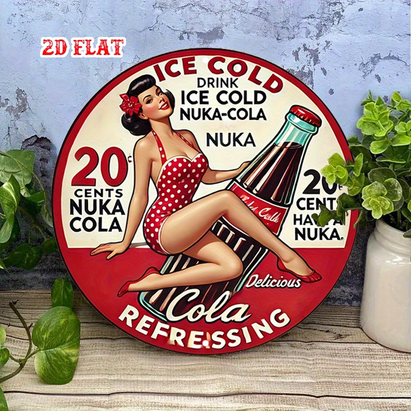 2D Flat, 1pc Retro Pin-Up 7.87 - Vintage Collectible Plates review and price
