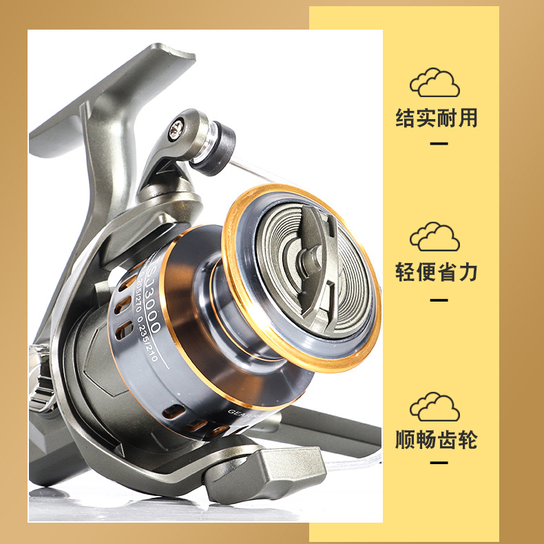 TSJ Metal Spinning Fishing Ree - Developing Tank Reel review and price