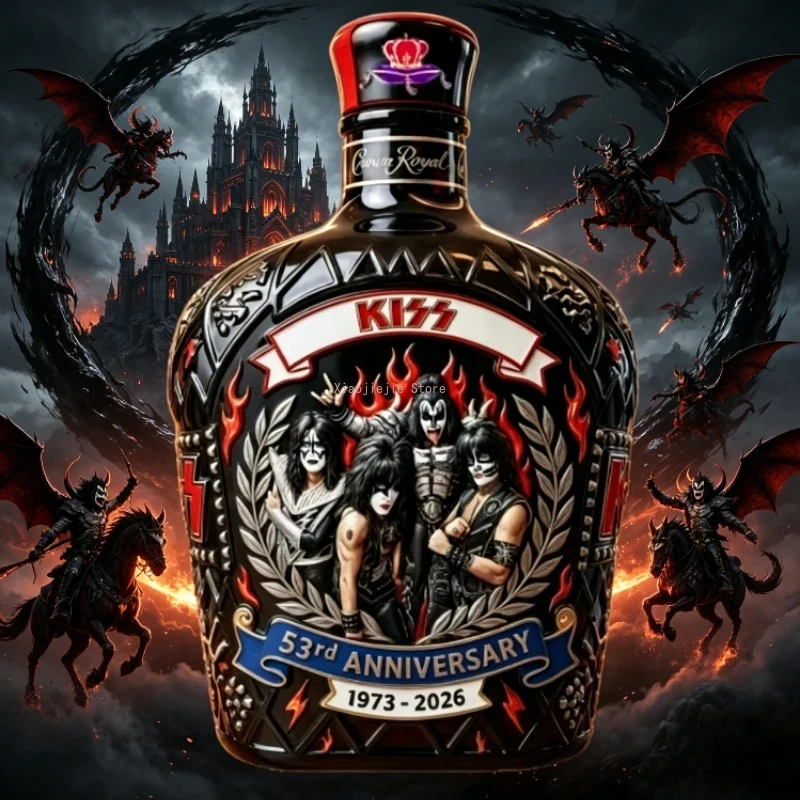 Vintage Rock Music Themed Whis - Vintage Collectible Liquor Bottles review and price
