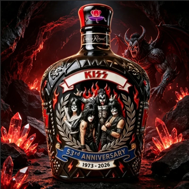 Vintage Rock Music Themed Whis - Vintage Collectible Liquor Bottles review and price